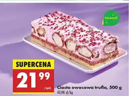 Biedronka Ciasto owocowa trufla Biedronka oferta