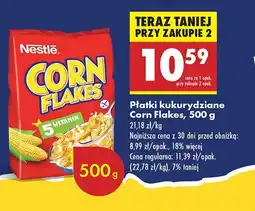 Biedronka Płatki kukurydziane Corn Flakes Nestlé oferta