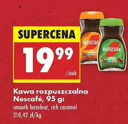 Biedronka Kawa rozpuszczalna Nescafé smooth hazelnut, rich caramel oferta