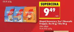 Biedronka Napój kawowy 3w1 Nescafé Frappe oferta