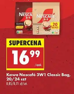 Biedronka Kawa Nescafé 3W1 Classic Bag oferta