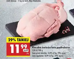 Biedronka Kaczka świeża bez podrobów Lada oferta