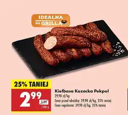 Biedronka Kiełbasa Kozacka Pekpol oferta