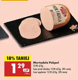 Biedronka Mortadela Pekpol oferta