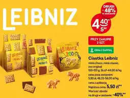 Żabka Ciastka Leibniz minis choco, minis classic, zoo original oferta