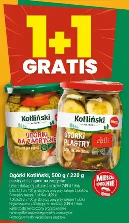 Twój Market Ogórki konserwowe Kotliński oferta
