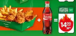 Żabka Chrupbox + napój Coca-Cola Żabka oferta