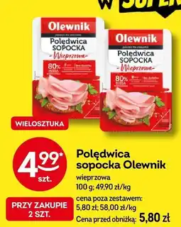 Żabka Poledwica sopocka Olewnik wieprzowa oferta