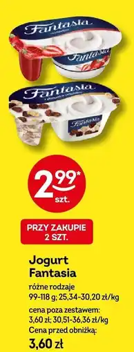 Żabka Jogurt Fantasia różne rodzaje oferta