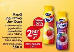 Żabka Napój jogurtowy Jovi Duet truskawka-banan, jagoda-wiśnia, truskawka-kiwi oferta
