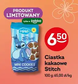 Żabka Ciastka kakaowe Stitch oferta