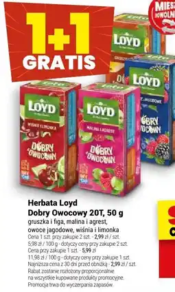 Twój Market Herbata Lloyd Dobry Owocowy oferta