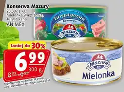 Prim Market Konserwa Mazury mielonka wieprzowa Animex oferta