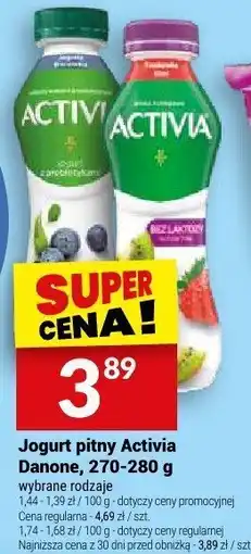 Twój Market Jogurt pitny Activia Danone oferta