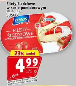 Prim Market Filety śledziowe w sosie pomidorowym Łosoś oferta