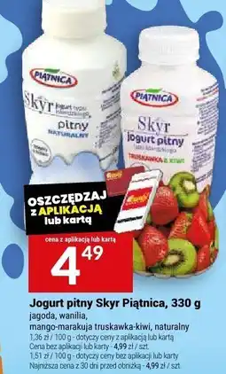Twój Market Jogurt pitny Skyr Piątnica oferta