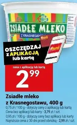 Twój Market Mleko zsiadłe z krasnostawu 400g Krasnystaw oferta