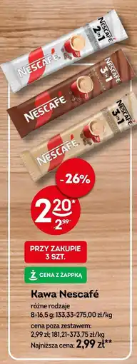 Żabka Kawa Nescafé 2w1, 3w1 oferta