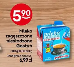 Żabka Mleko zagęszczone niesłodzone Gostyń oferta