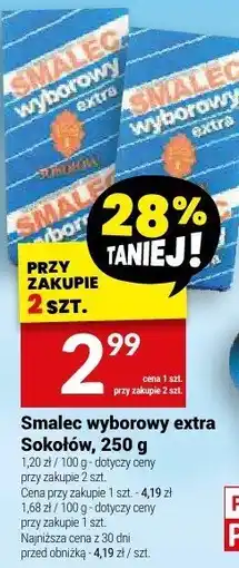 Twój Market Smalec wyborowy extra Sokołów oferta