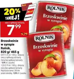 Twój Market Brzoskwinie w syropie Rolnik oferta
