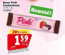 Prim Market Baton Pinki truskawkowy Vobro oferta