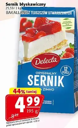 Prim Market Sernik błyskawiczny Delecta oferta