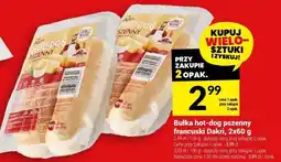 Twój Market Bułka hot-dog pszenny francuski Dakri oferta