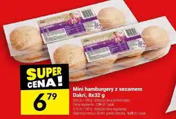 Twój Market Mini hamburgery z sezamem Dakri oferta
