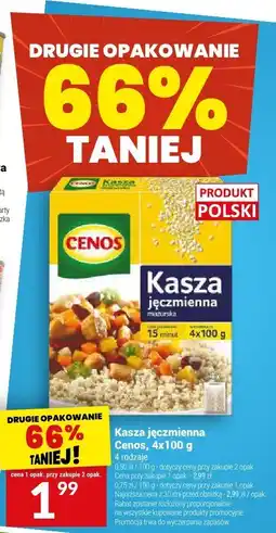 Twój Market Kasza jęczmienna Cenos oferta