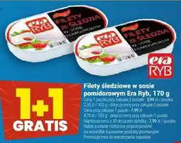 Twój Market Filety śledziowe w sosie pomidorowym Era Ryb oferta