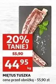 Auchan Miętus tusza świeża oferta