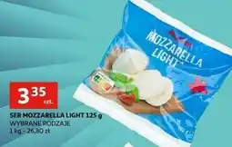 Auchan Mozzarella light Auchan Różnorodne (Logo Czerwone) oferta
