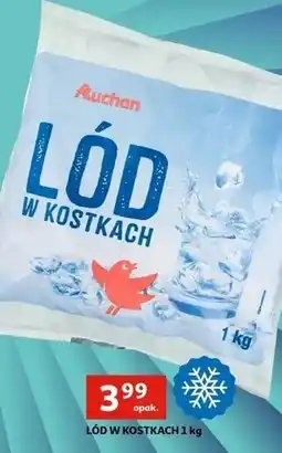 Auchan Lód w kostkach Auchan Różnorodne (Logo Czerwone) oferta