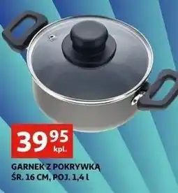 Auchan Garnek z pokrywą 16 cm oferta