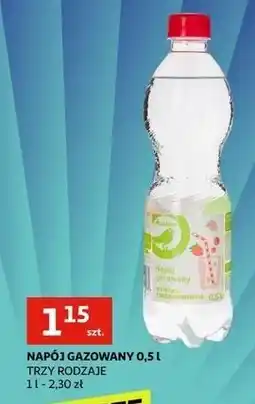 Auchan Napój truskawka z rabarbarem Auchan Na Co Dzień (Logo Zielone) oferta