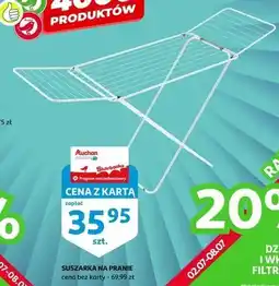 Auchan Suszarka na pranie oferta
