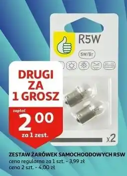 Auchan Żarówka samochodowa r5w Podniesiony Kciuk oferta