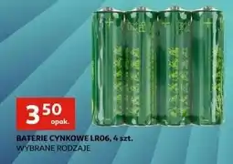 Auchan Baterie cynkowe lr06 Podniesiony Kciuk oferta
