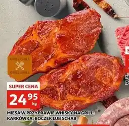 Auchan Schab w przyprawie whisky oferta