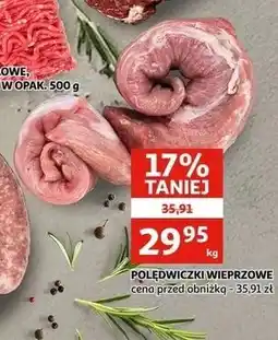 Auchan Polędwiczki wieprzowe oferta