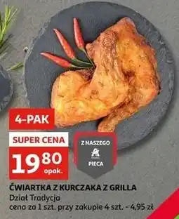 Auchan Ćwiartka z kurczaka grilla Auchan oferta
