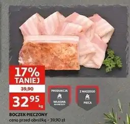 Auchan Boczek pieczony oferta