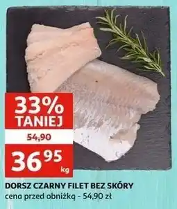 Auchan Dorsz czarniak filet oferta