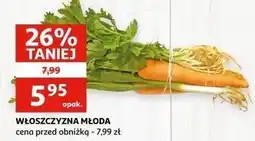 Auchan Włoszczyzna młoda oferta