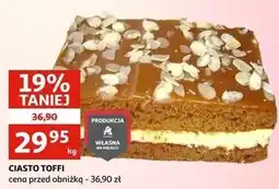 Auchan Ciasto toffi Auchan oferta