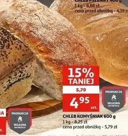 Auchan Chleb komyśniak Auchan oferta