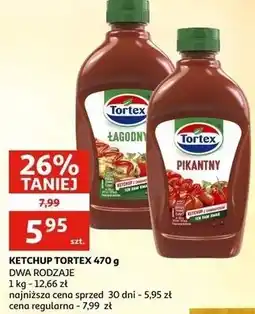 Auchan Ketchup pikantny Tortex oferta