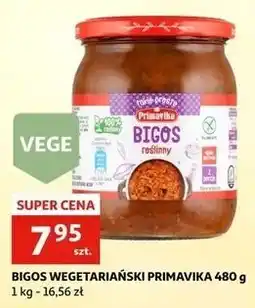 Auchan Bigos wegetariański Primavika oferta