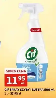 Auchan Spray do czyszczenia szyb i luster Cif Cleanboost oferta